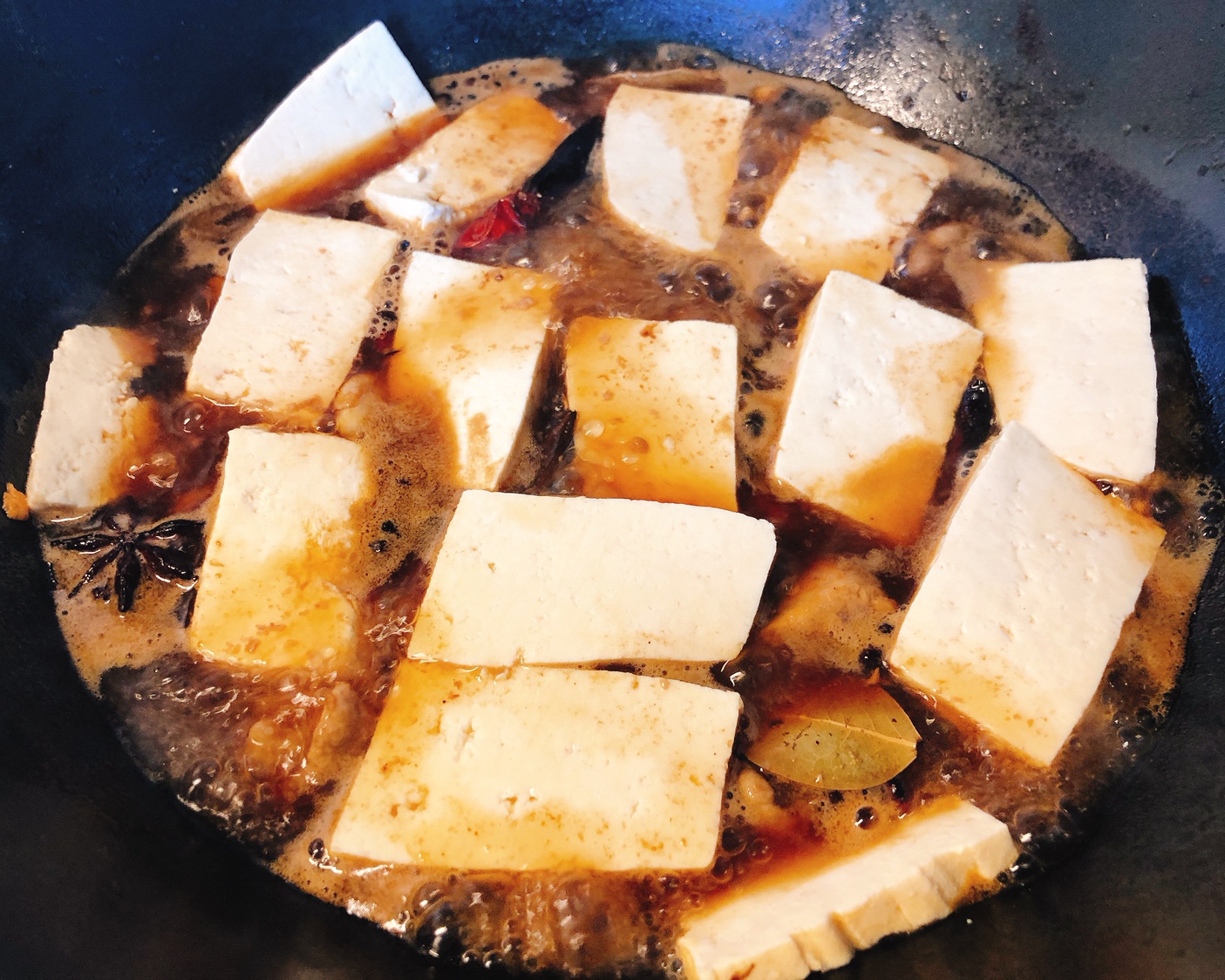 鱼杂炖豆腐的做法 步骤4