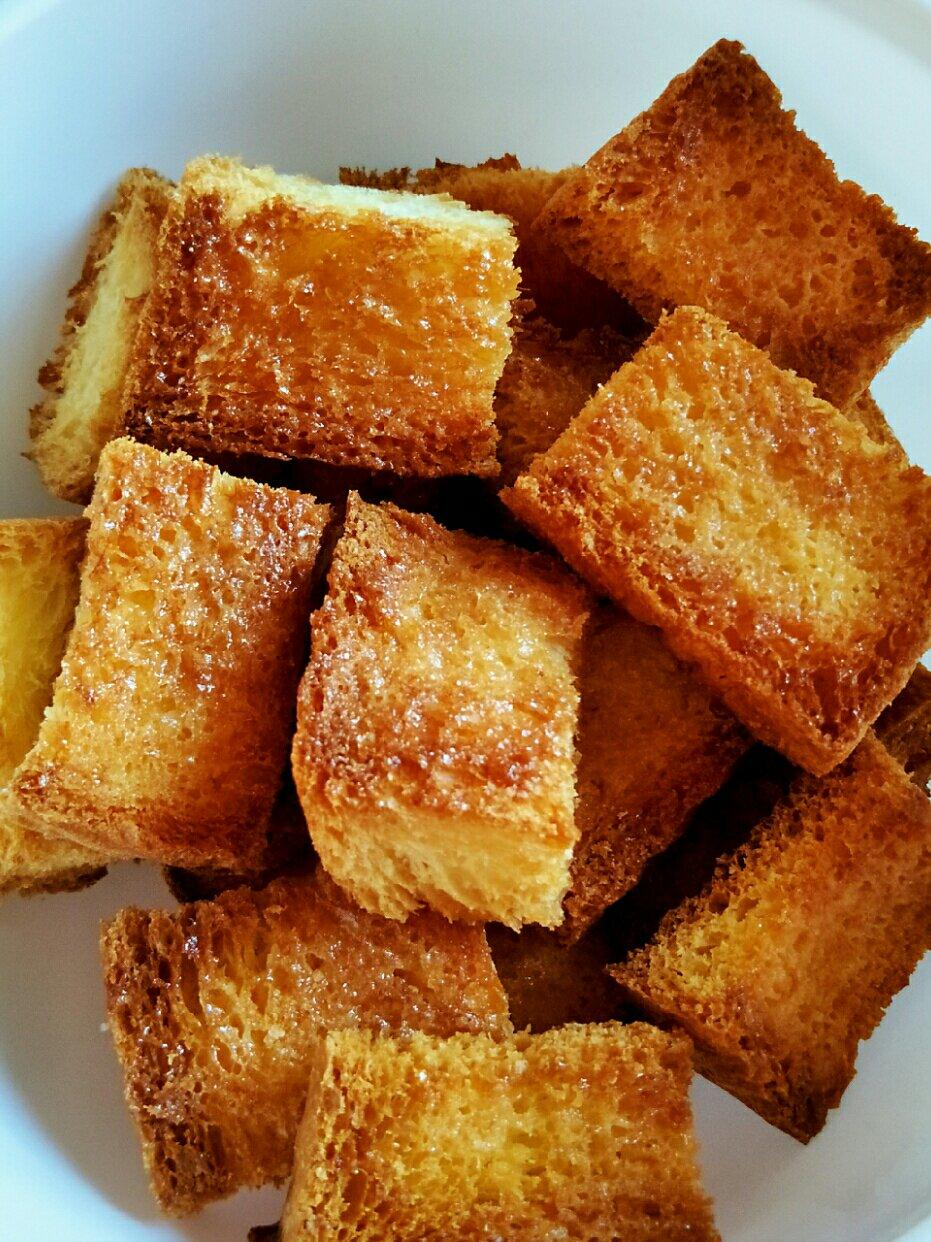 幸福主厨做的蜂蜜面包干