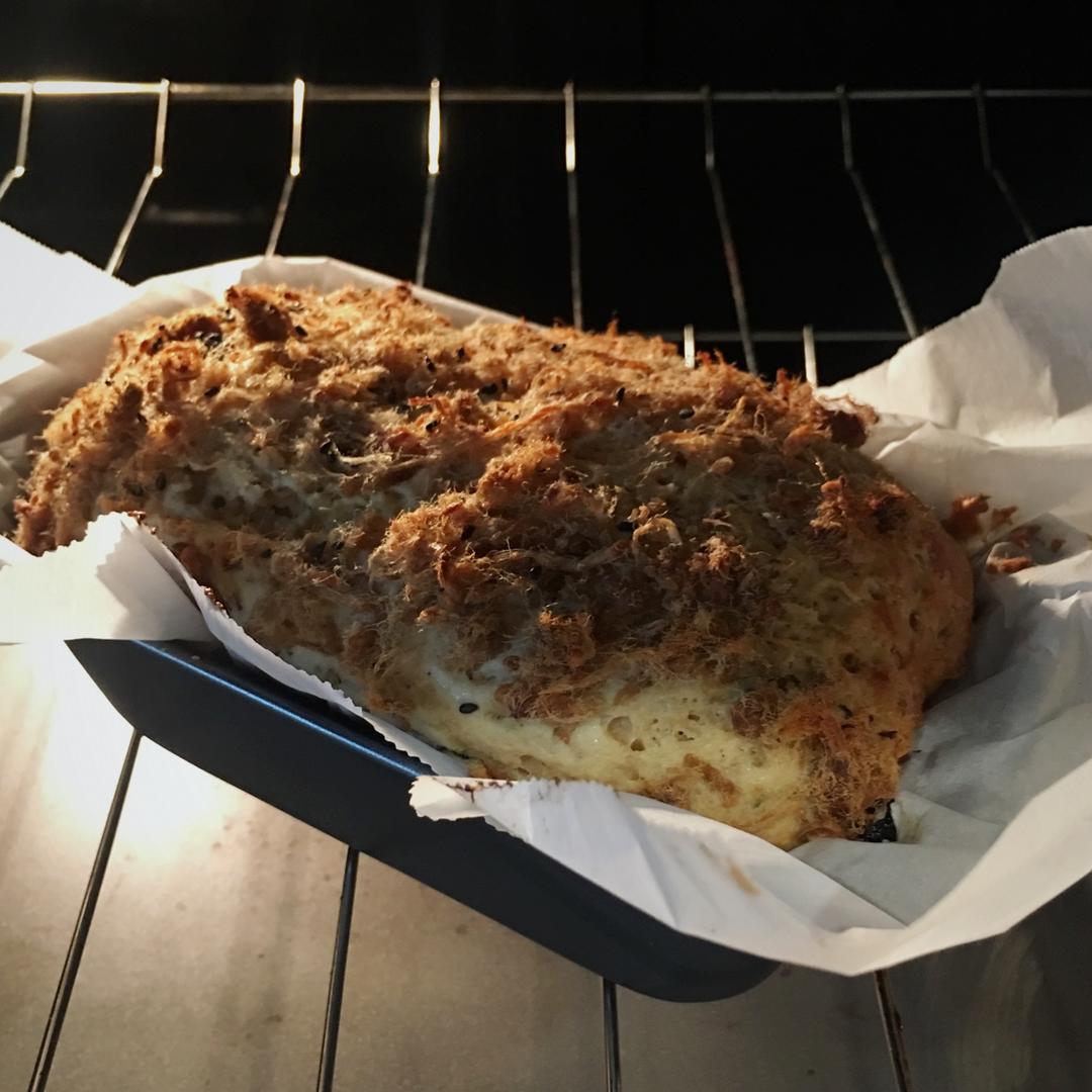 肉松快手面包丨健康·烘焙