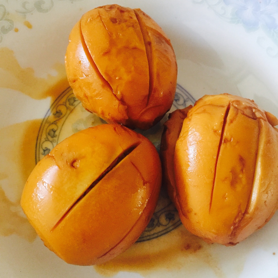 小蜗俩做的啤酒红烧鸡蛋