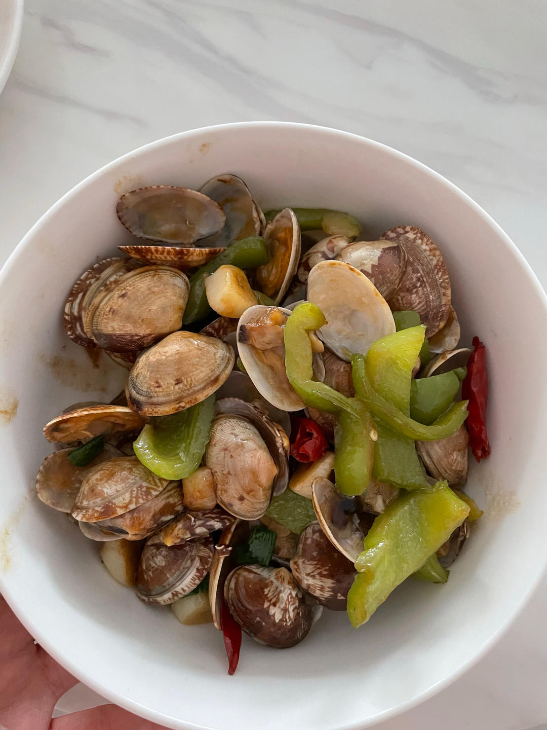 5分钟快手菜❗️秒杀路边摊爆炒花甲～好吃到爆