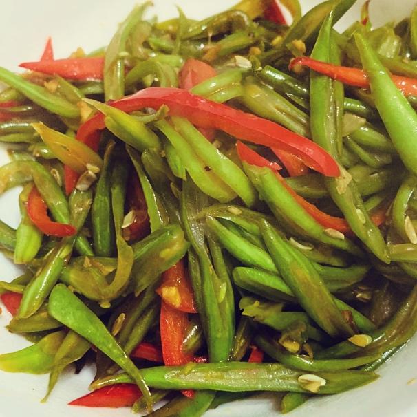 小炒四季豆