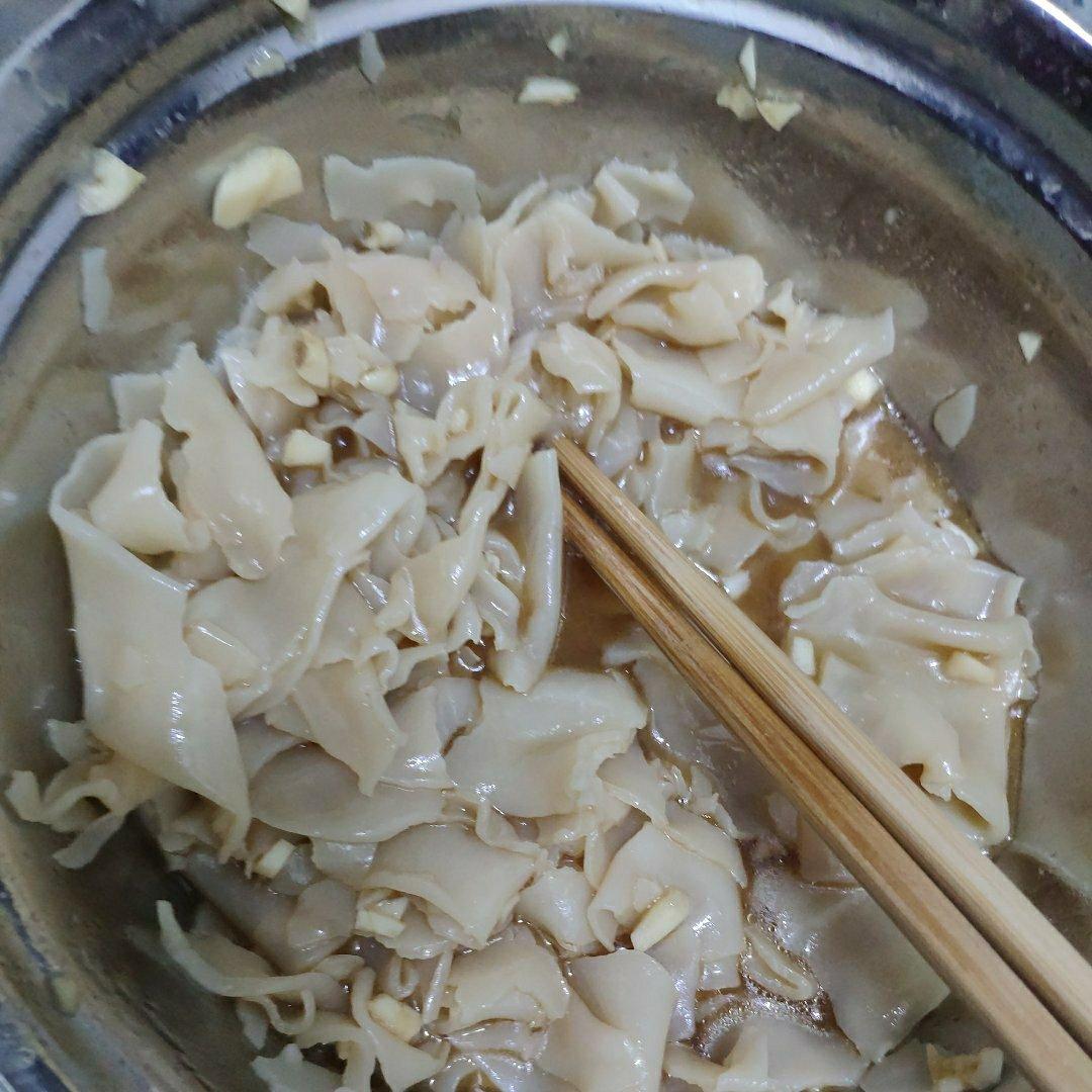 凉拌饺子皮