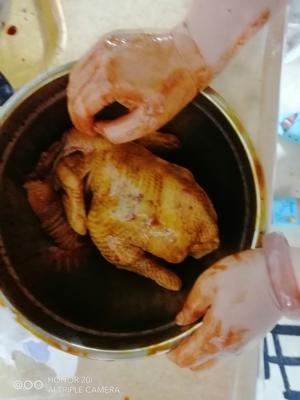 烤箱版烤全鸡的做法 步骤6