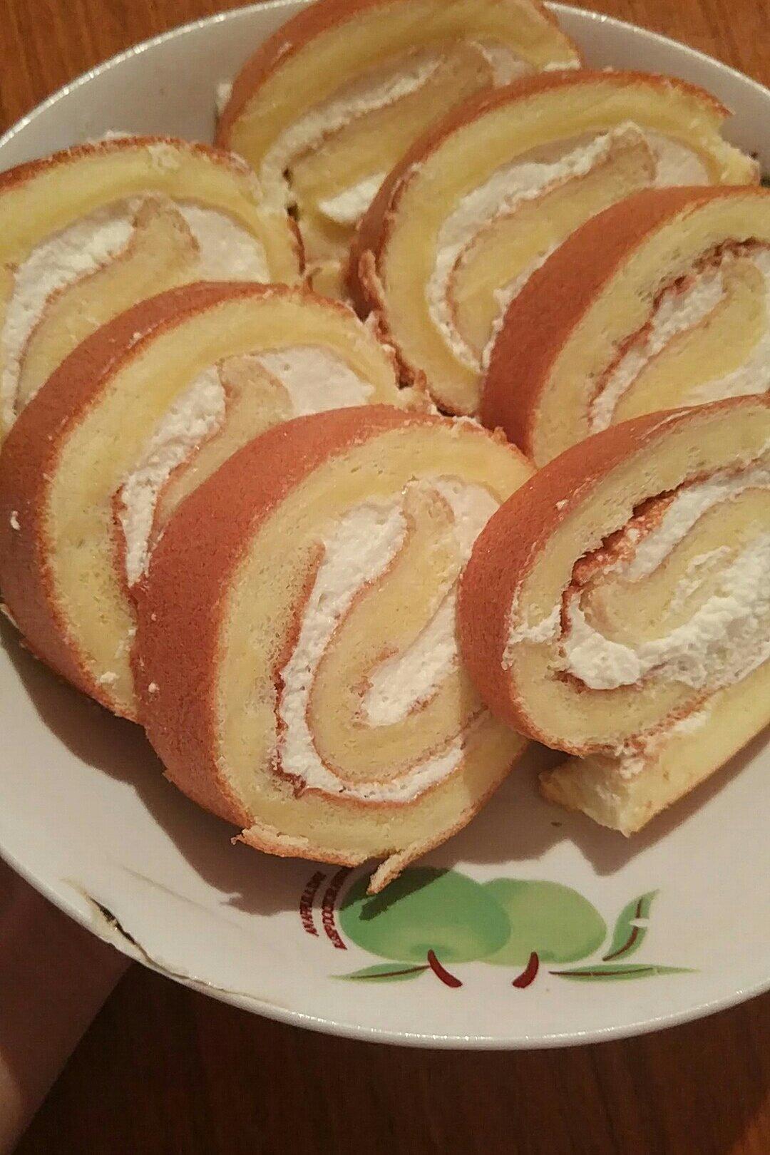 手机用户9362_gq04做的《tinrry下午茶》教你做基础原味蛋糕卷