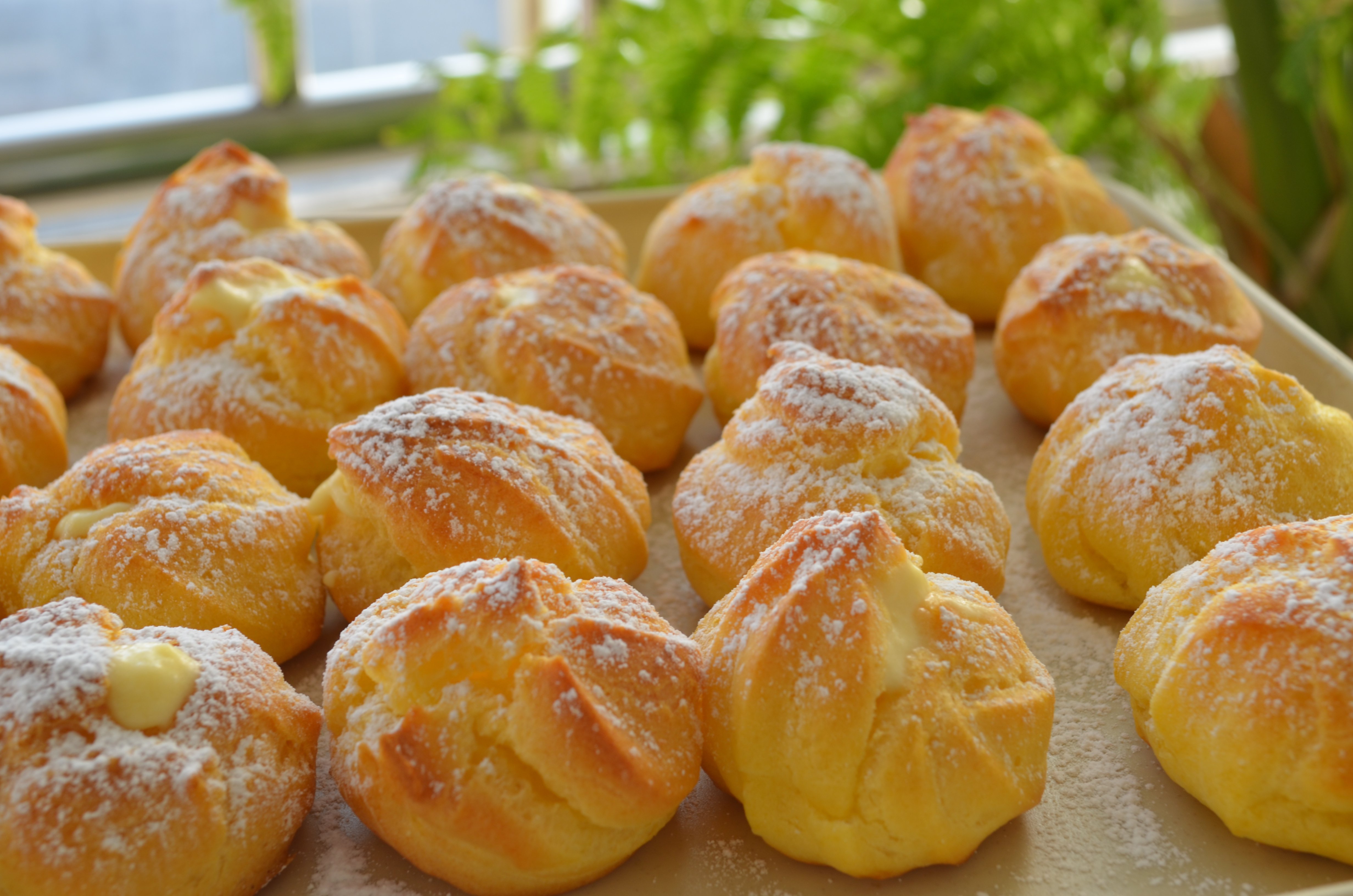 卡仕达奶油馅泡芙