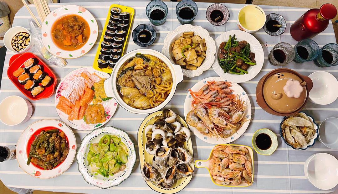 高颜值的紫菜包饭