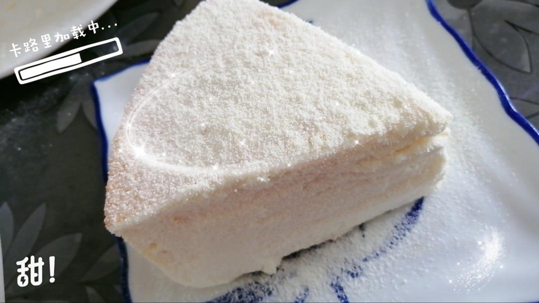 🔥口感细腻丰富，制作简单—日式冰乳酪戚风蛋糕