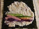 肉松紫甘蓝寿司的做法 步骤2