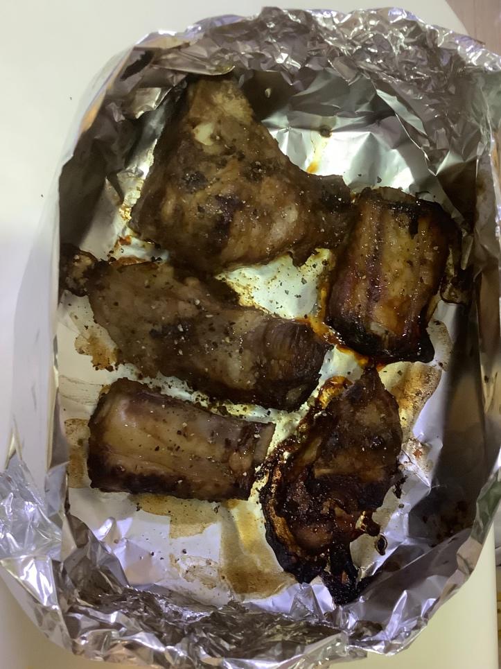 锡纸烤排骨