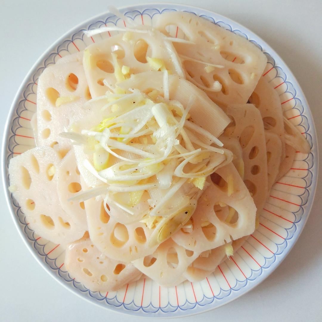 酸甜凉拌藕片的做法