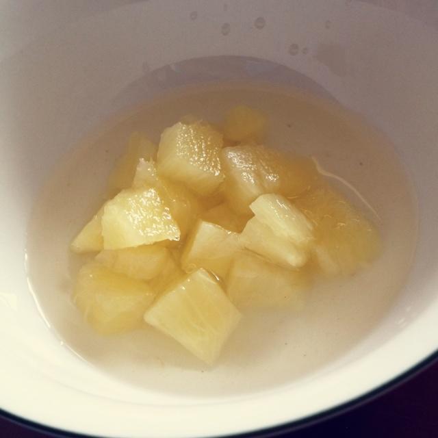 懒人冰饮——冰菠萝