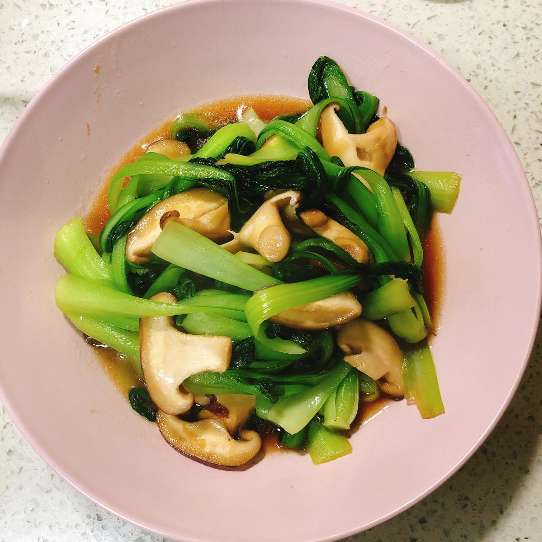 hyphen做的青菜烧香菇