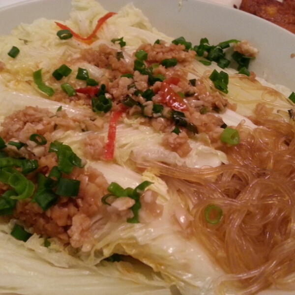 蒜蓉粉丝蒸娃娃菜