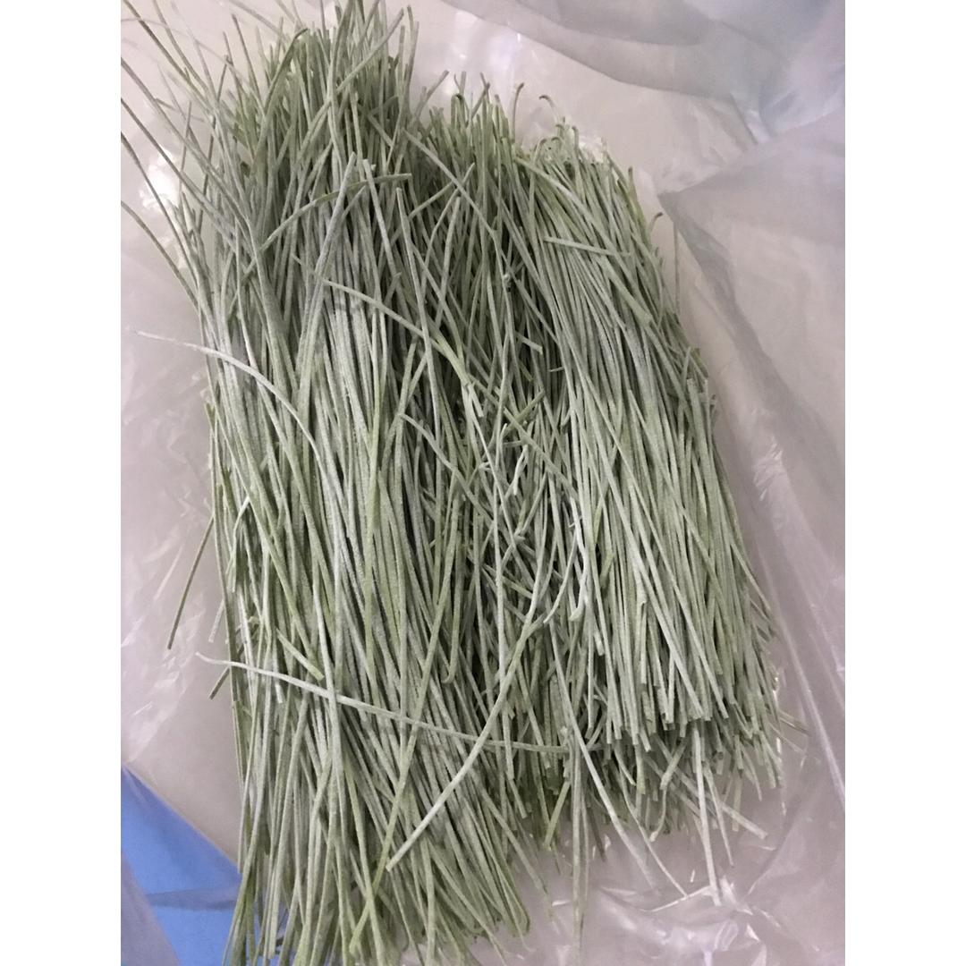 自制彩色手工面条/挂面