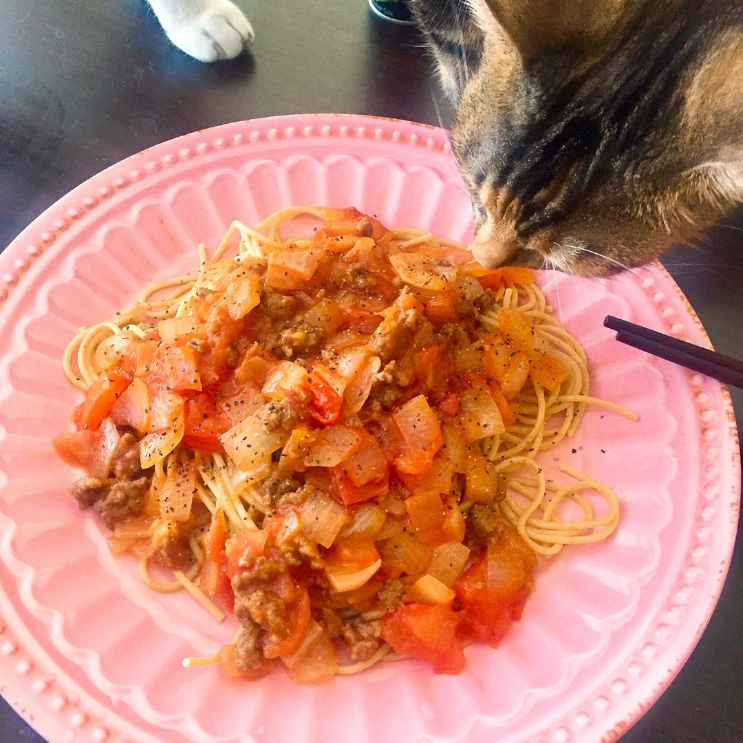 培根番茄意大利面