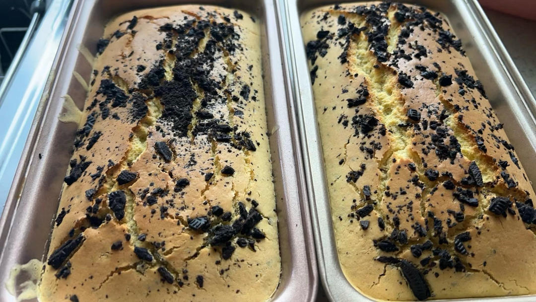 用半瓶淡奶油做出了超好吃的奥利奥蛋糕！！