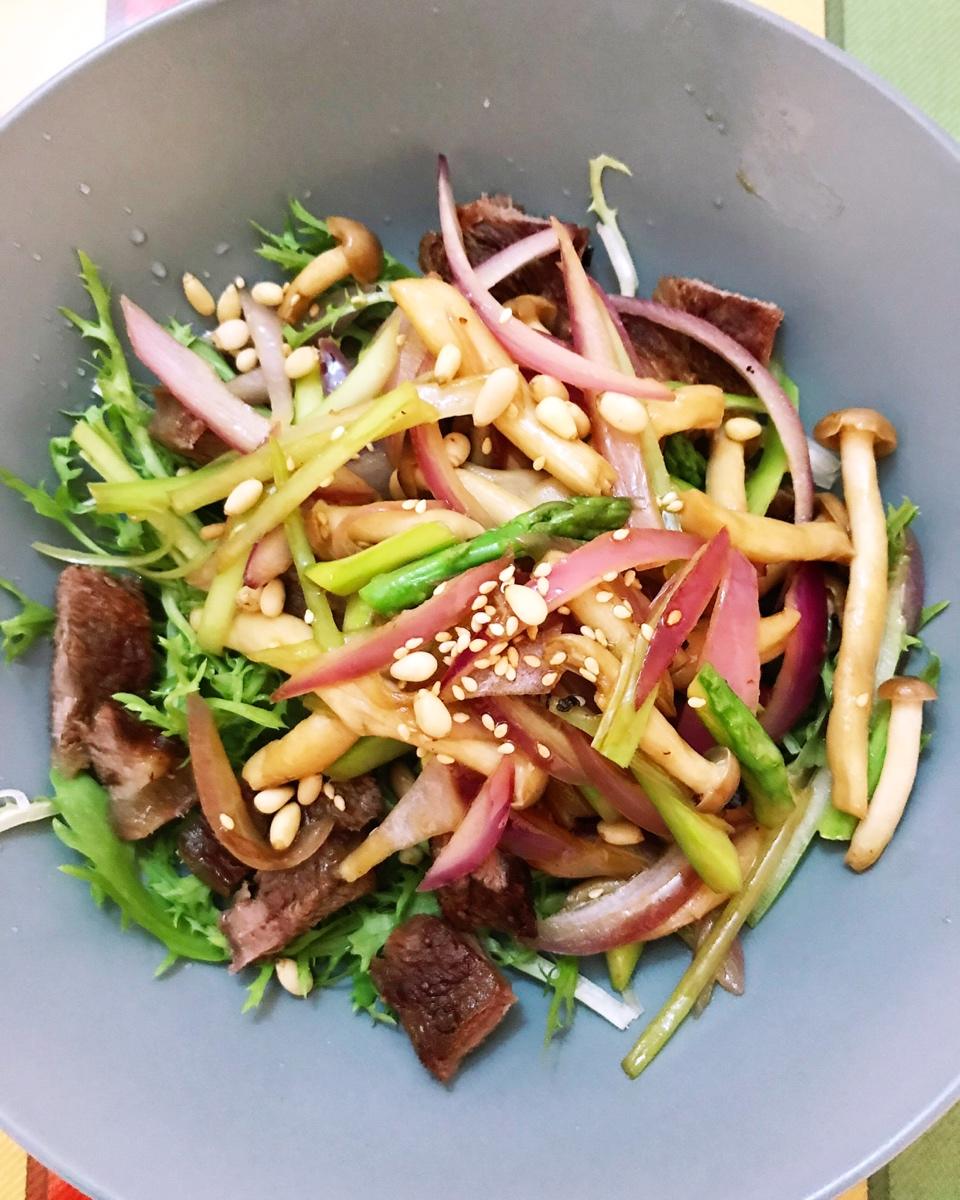 【山姆厨房】日式风味拌牛排