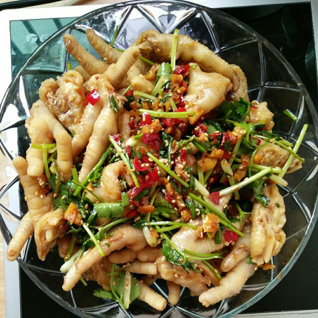 兑现承诺啦 凉拌鸡爪