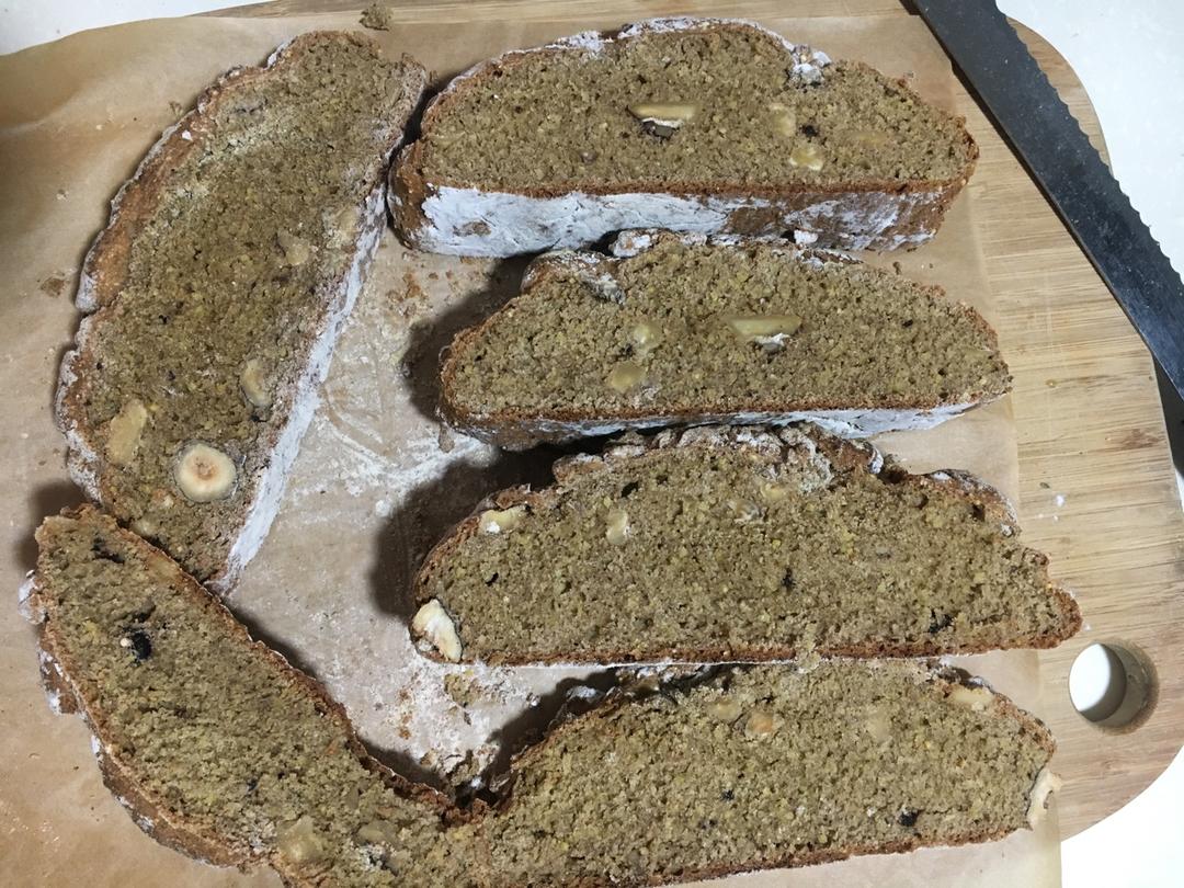 温暖馥郁杂粮苏打面包丨健康·烘焙