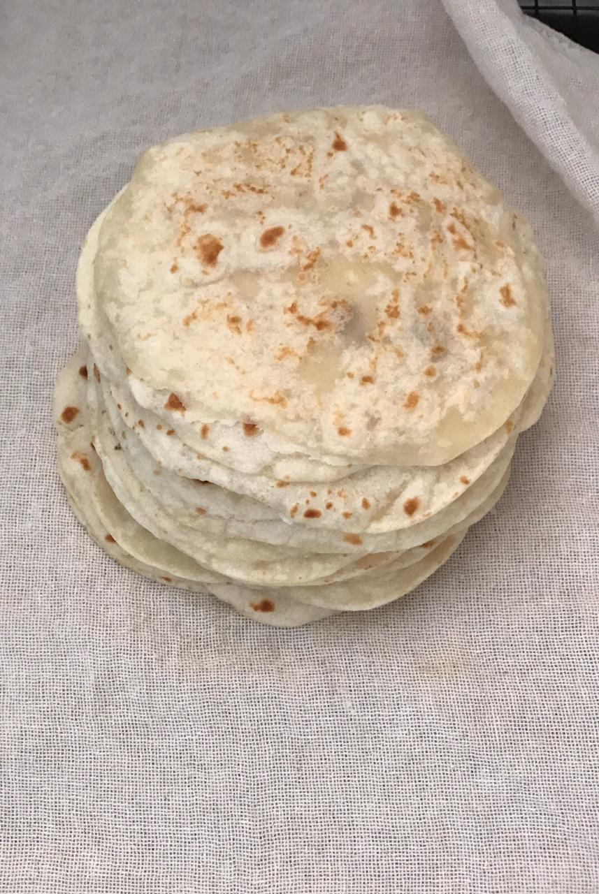 保尔_kuchajin做的烫面薄饼