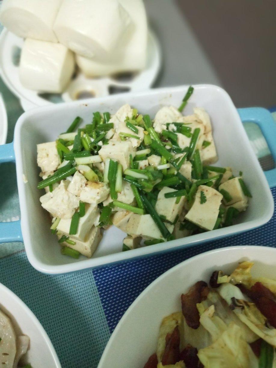 小葱拌豆腐