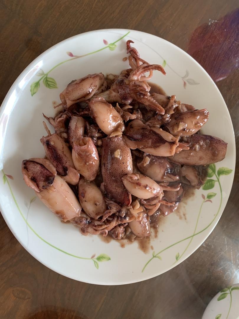 豉油皇鱿鱼筒