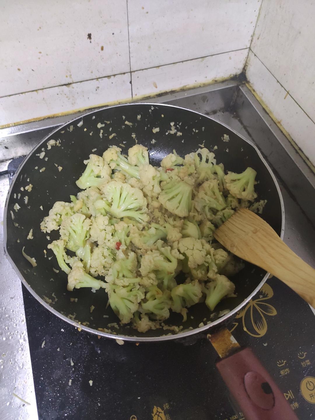 无肉简易版干煸菜花