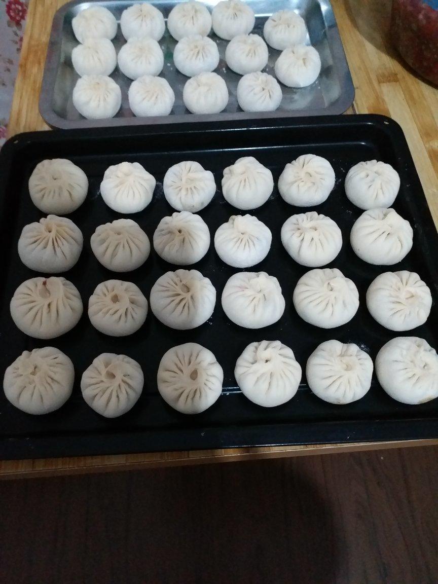 爆汁牛肉包子（附视频，一次性发酵）