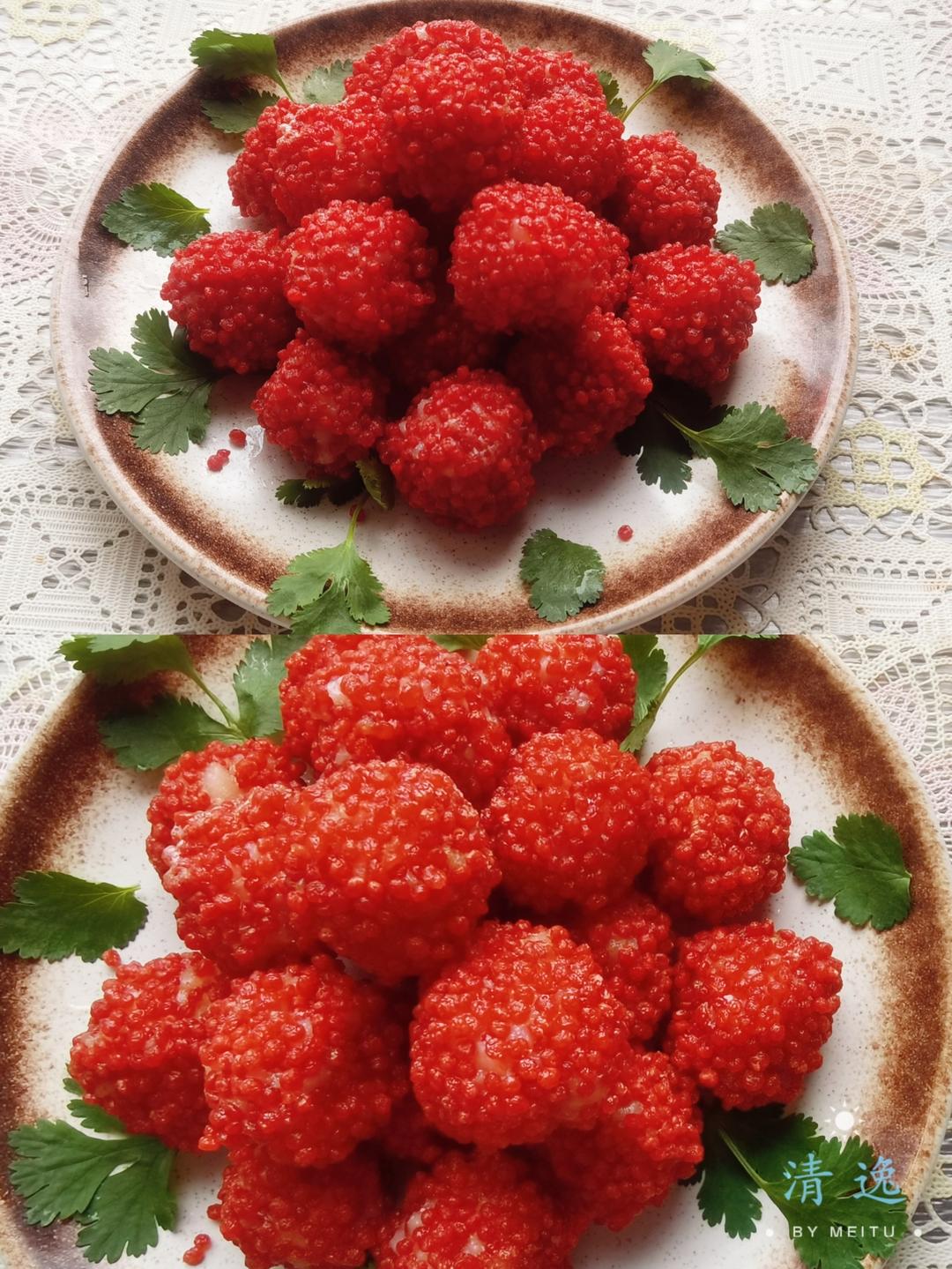 红红火火过大年～脆花粒虾球‼️简单易做颜值高‼️