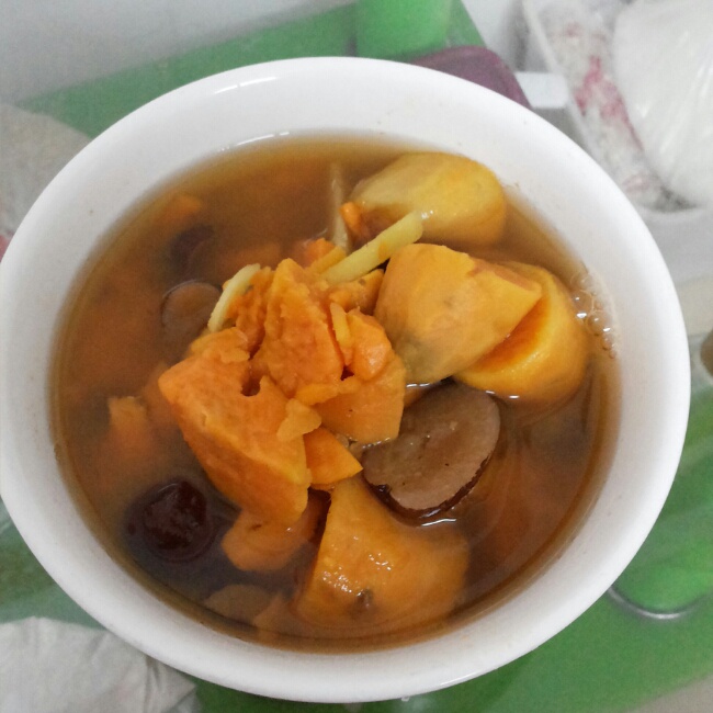 红糖老姜番薯糖水