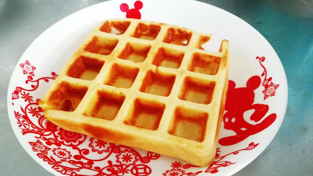 芝麻酸奶华夫饼