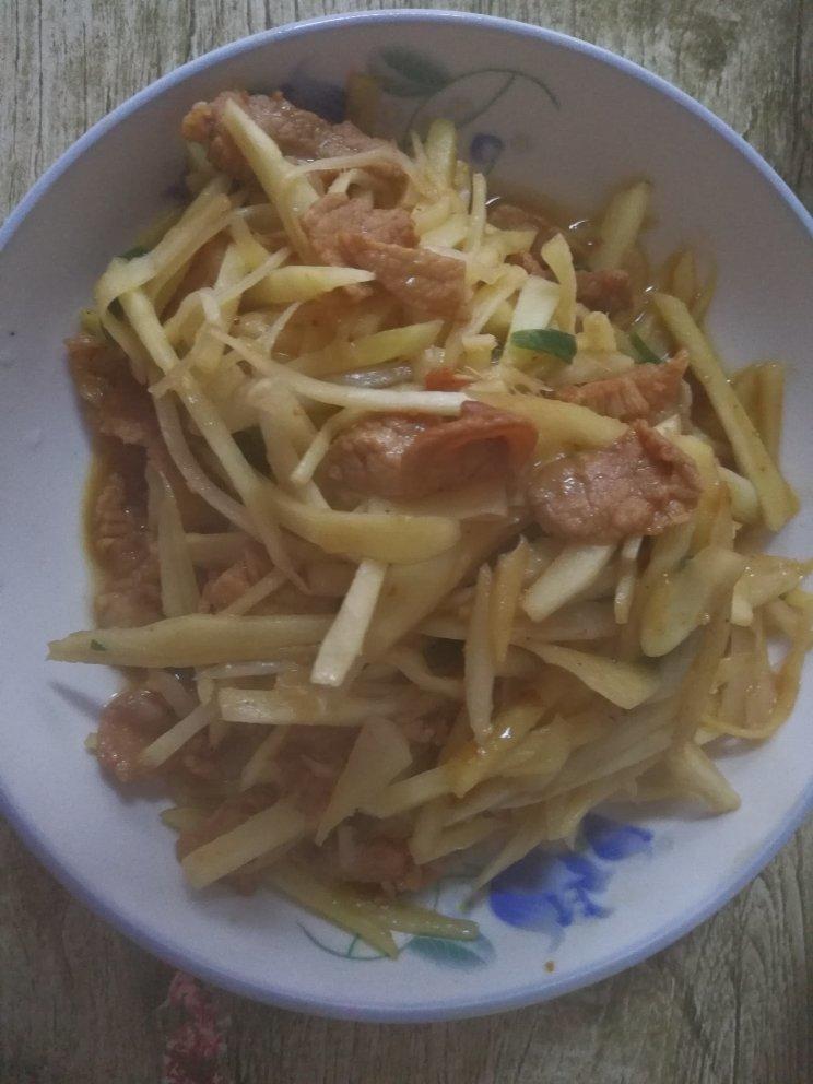 仔姜肉丝