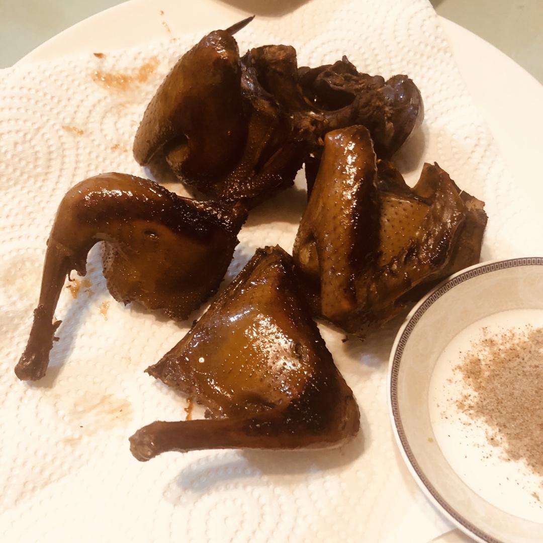 脆皮乳鸽（烤箱版）