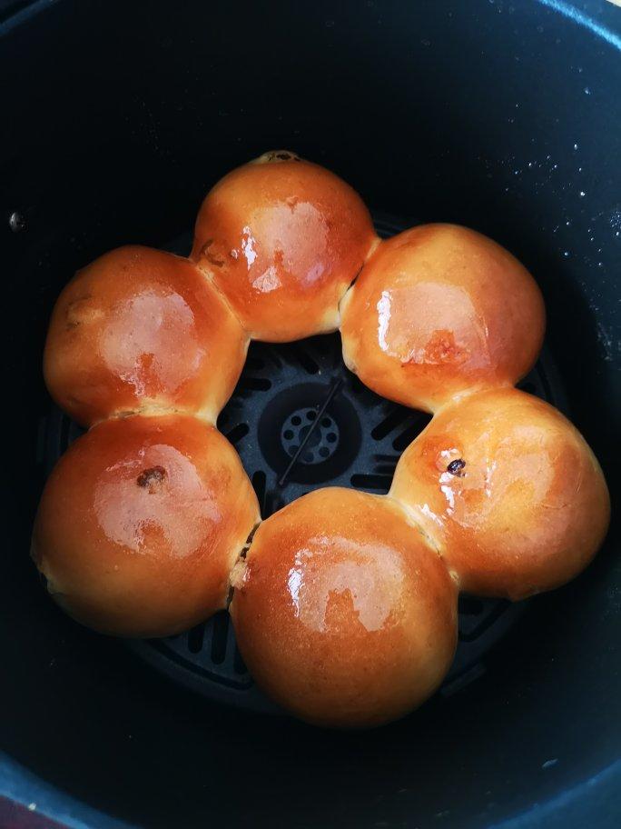 蜂蜜葡萄干小面包