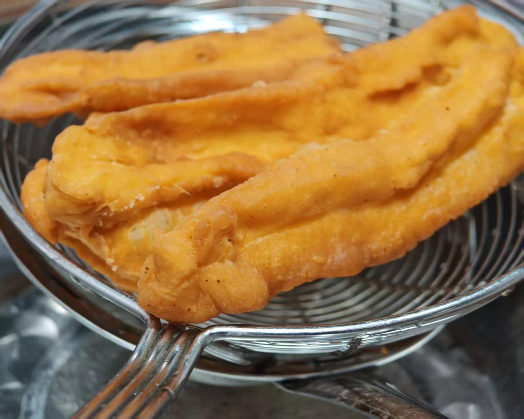 自制油条