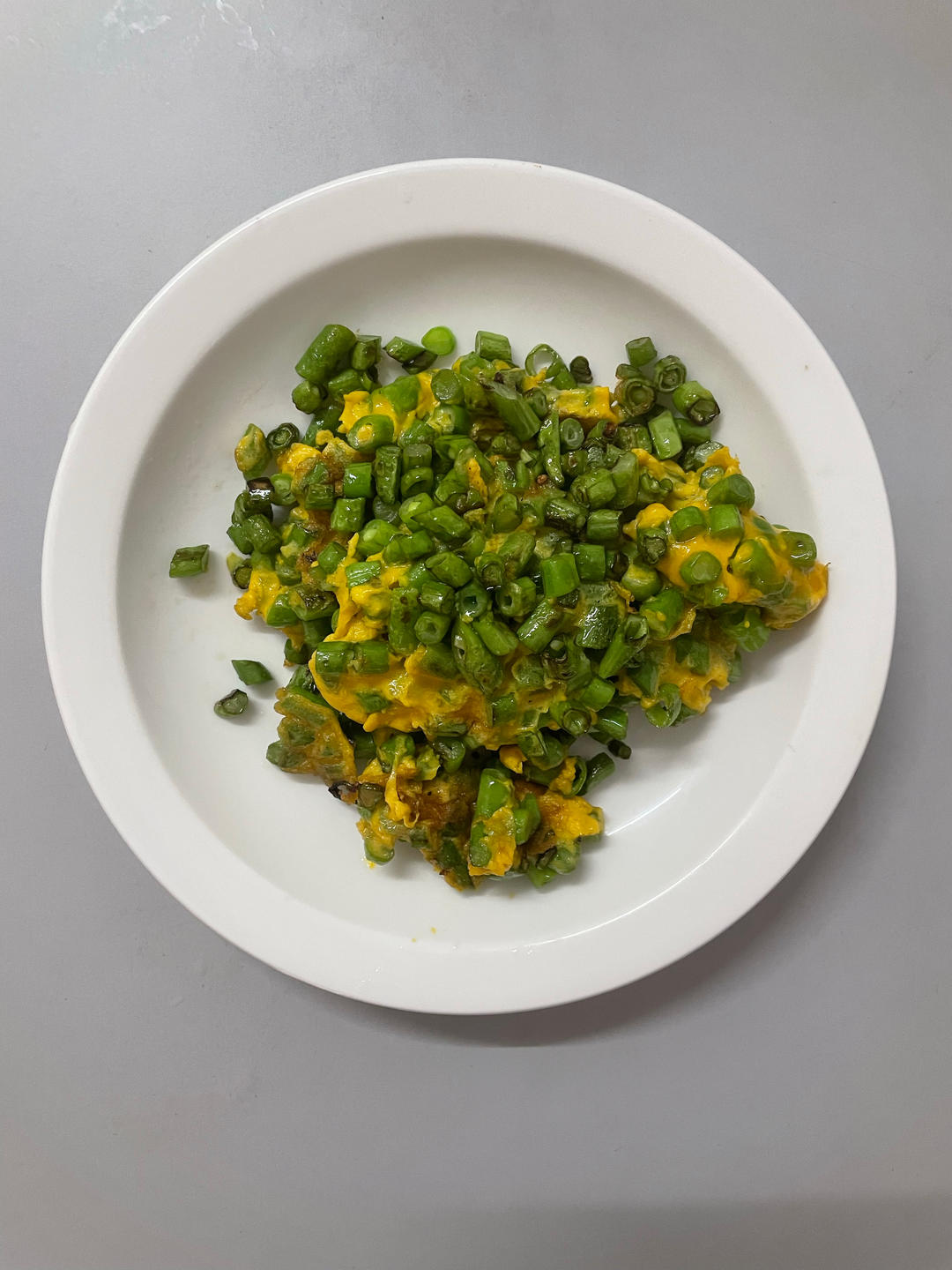 【豇豆/菜豆煎蛋】