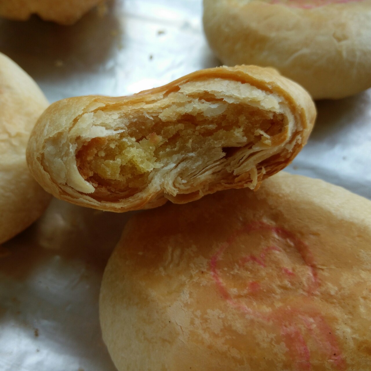 葱油月饼
