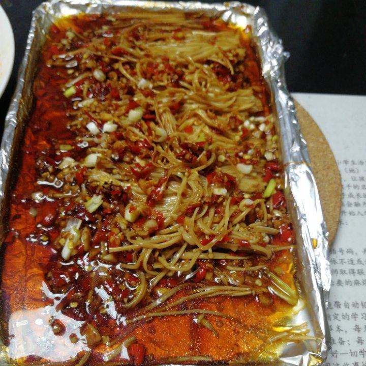 蒜蓉烤金针菇（烤箱版）