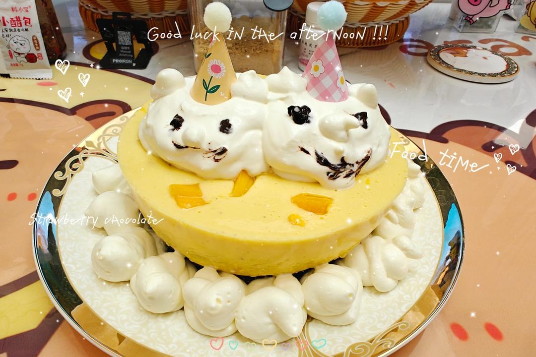 ㊙️无需烤箱❗️零失败芒果酸奶慕斯❗️入口即化