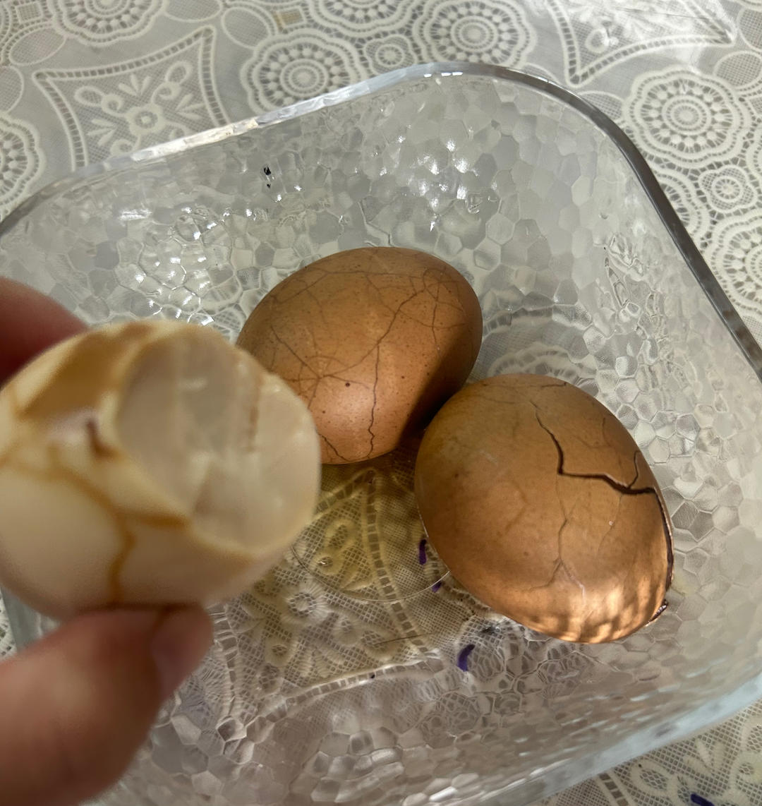电饭煲煮五香茶叶蛋