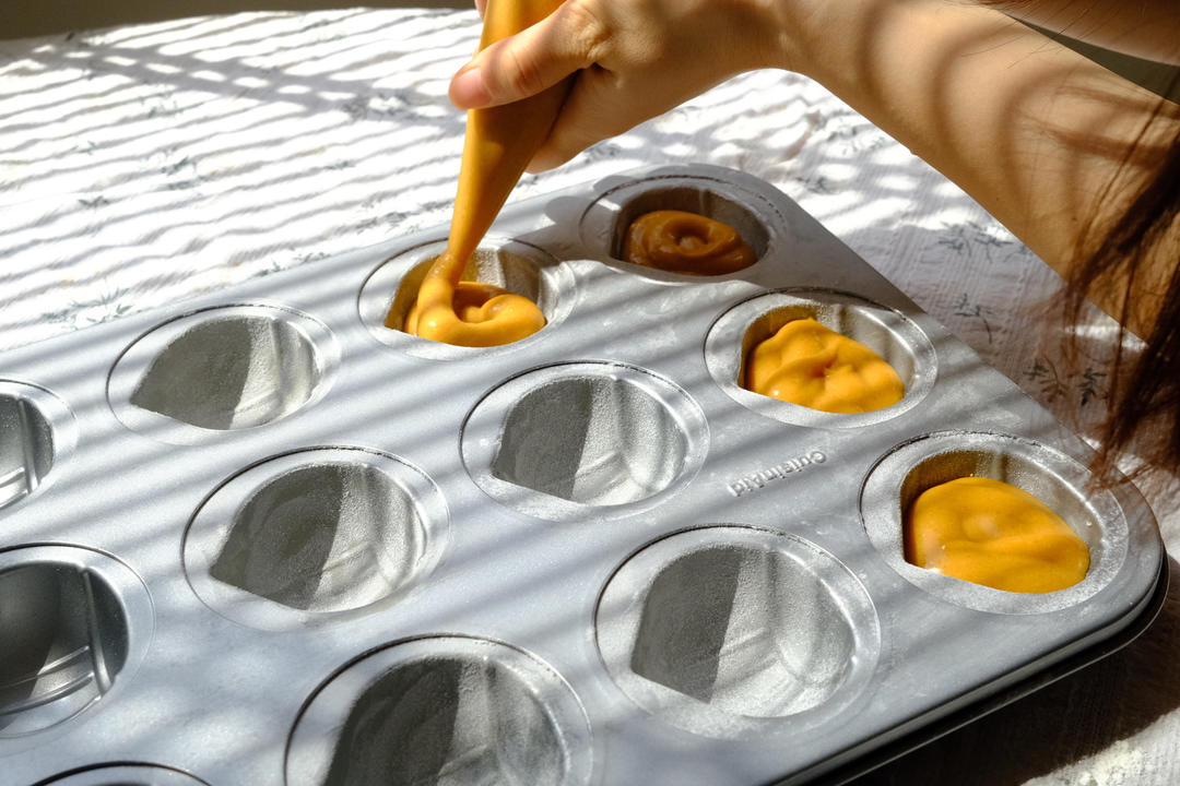 焦糖海盐玛德琳