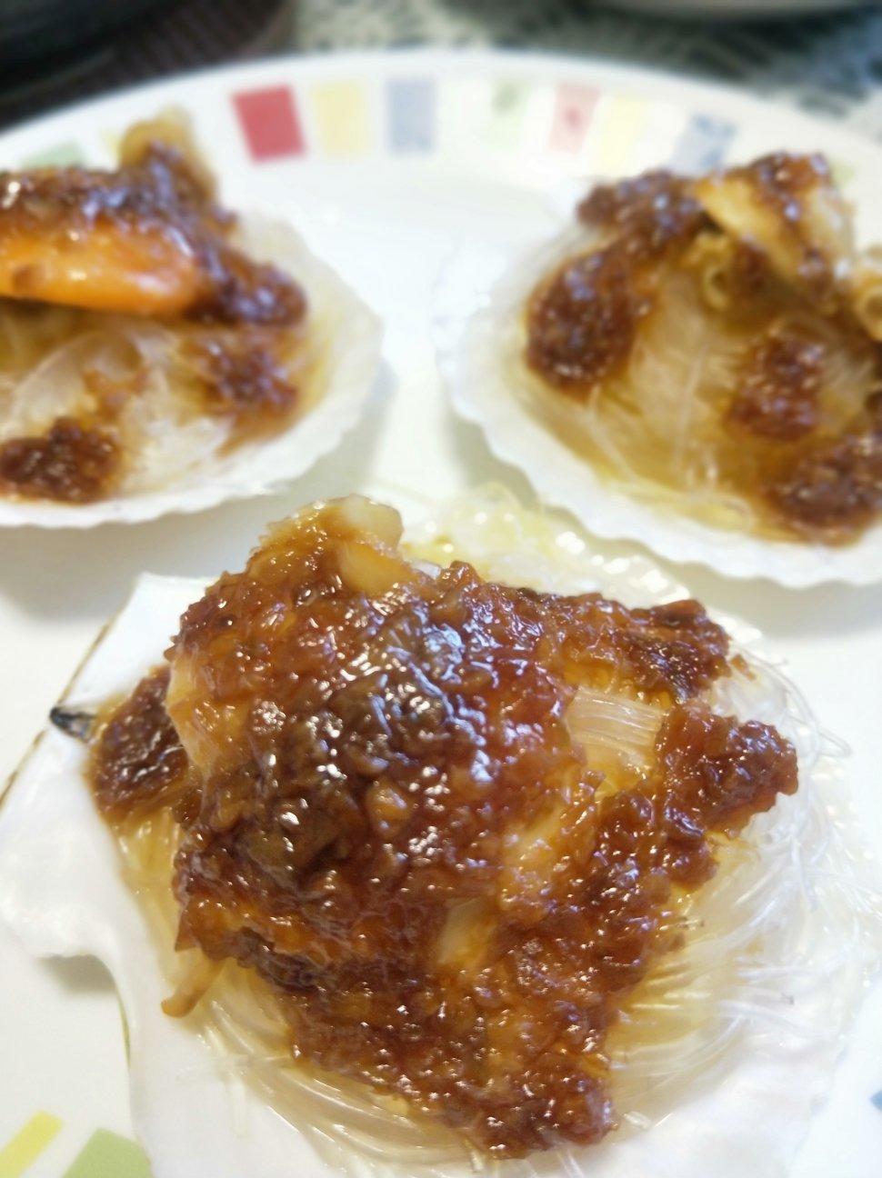 蒜蓉粉丝蒸扇贝