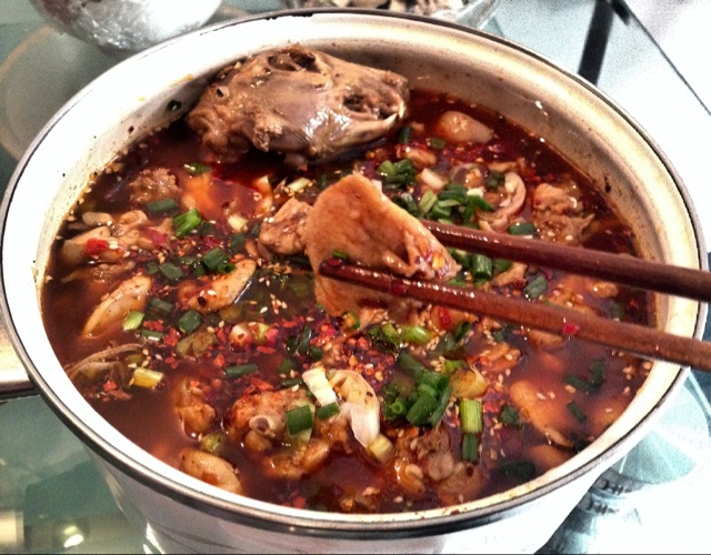 食神宝做的麻辣水煮兔