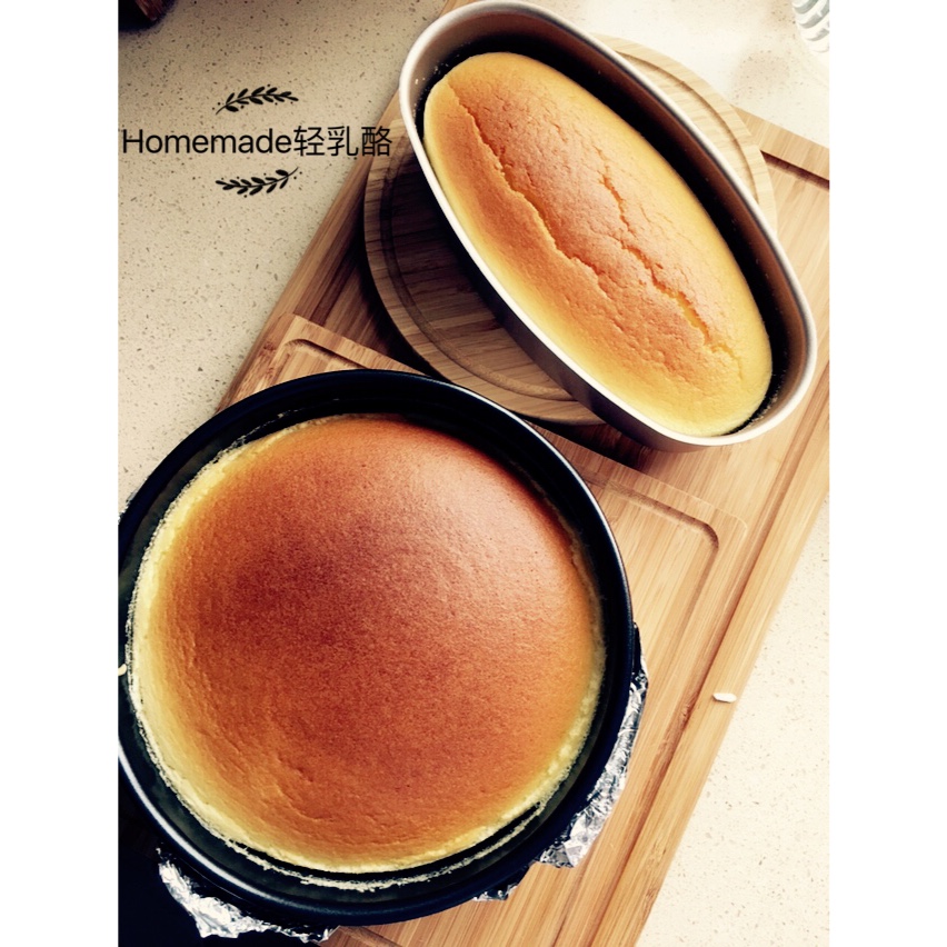 轻乳酪芝士蛋糕6寸#皮黑森林#