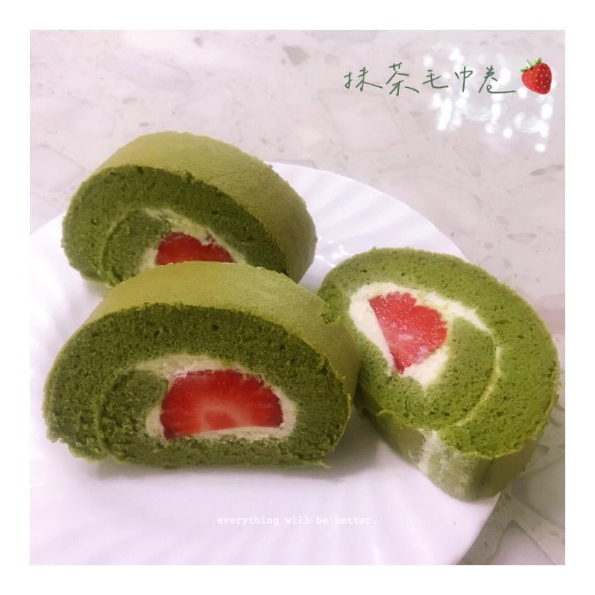 日式抹茶蛋糕卷