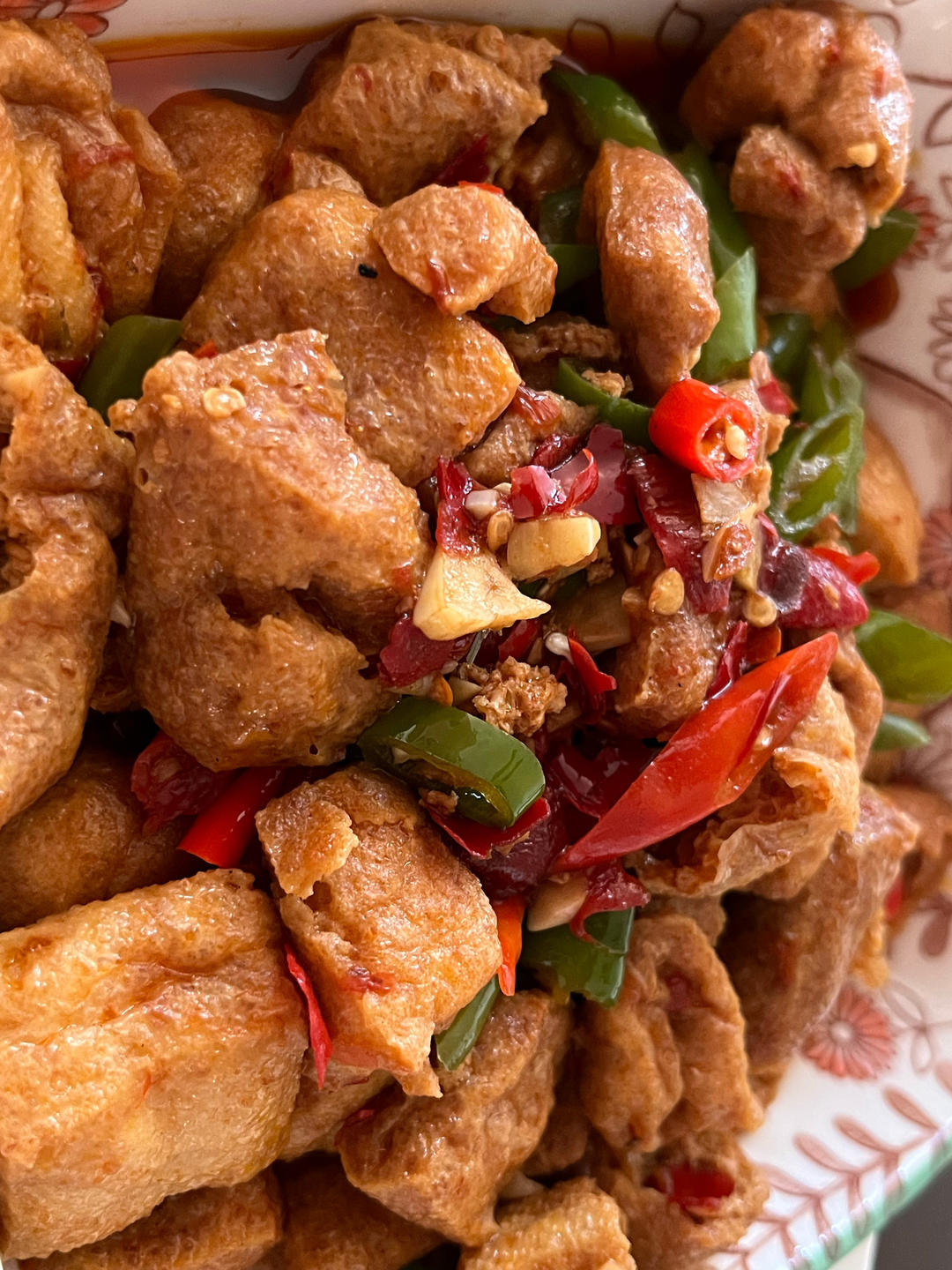 香辣豆腐泡