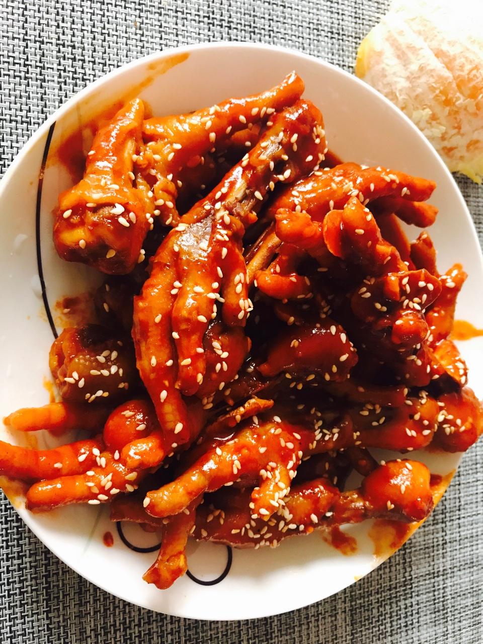 韩式辣鸡爪