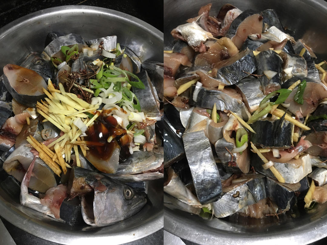 年夜菜必备༄「五香熏鲅鱼🐟」༄的做法 步骤5