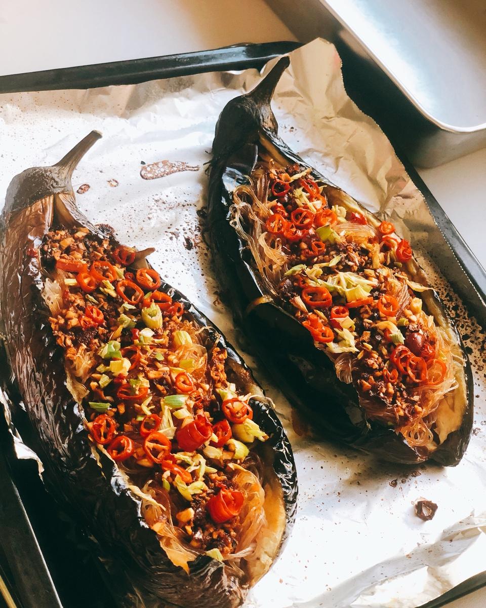 CC招牌菜销魂烤茄子，百吃不厌！